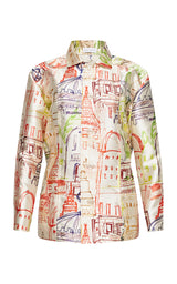 Leo Faux Silk Jacket