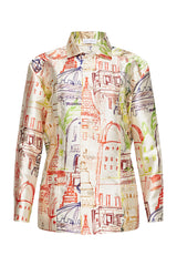 Leo Faux Silk Jacket