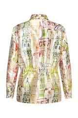 Leo Faux Silk Jacket