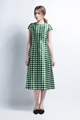 Green A-Line Dress