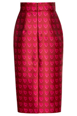 Karen Printed Pencil Skirt