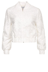 Kylie Lace Bomber Jacket