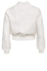 Kylie Lace Bomber Jacket