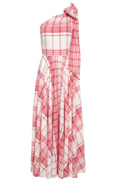Melody Plaid Gown