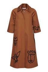 Indre Cotton Maxi Coat