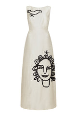 Manon Silk Blend Gown