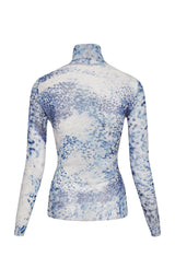 Ariel Print Mesh Top