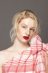 Melody Plaid Gown