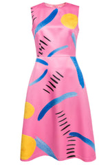 Pink A-Line Dress
