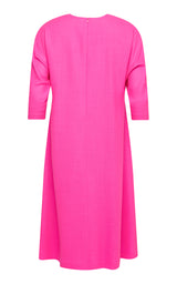Ella Wool Crepe Dress