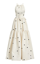 Bernadette Dotted Gown