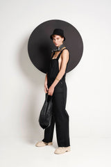 Women's Ezra Black Overalls