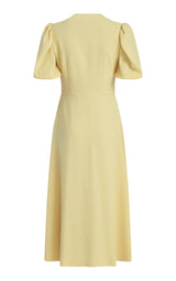 Lydia Midi Wool Dress