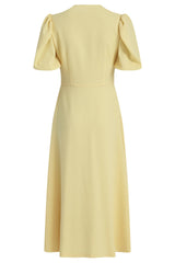 Lydia Midi Wool Dress