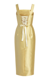 Poesia Dress Yellow
