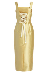Poesia Dress Yellow