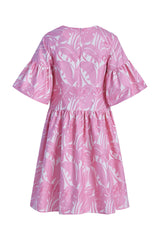 Pia Cotton Blend Dress