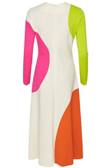 Dot Wool Jersey Dress