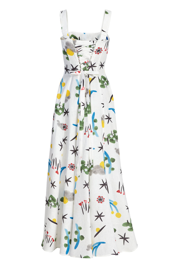 Lumina Maxi Corset Dress