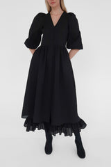 Cobalt Cotton Dress