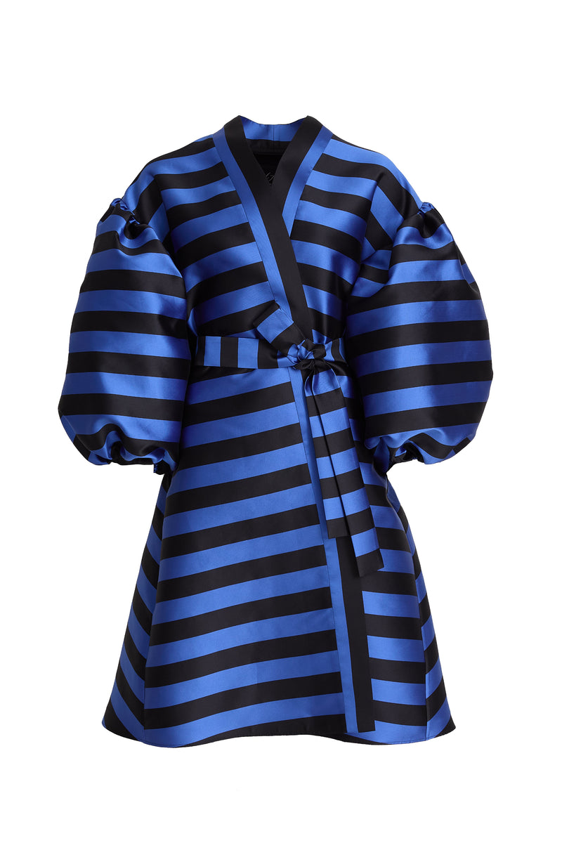 Astoria Striped Midi Manteau