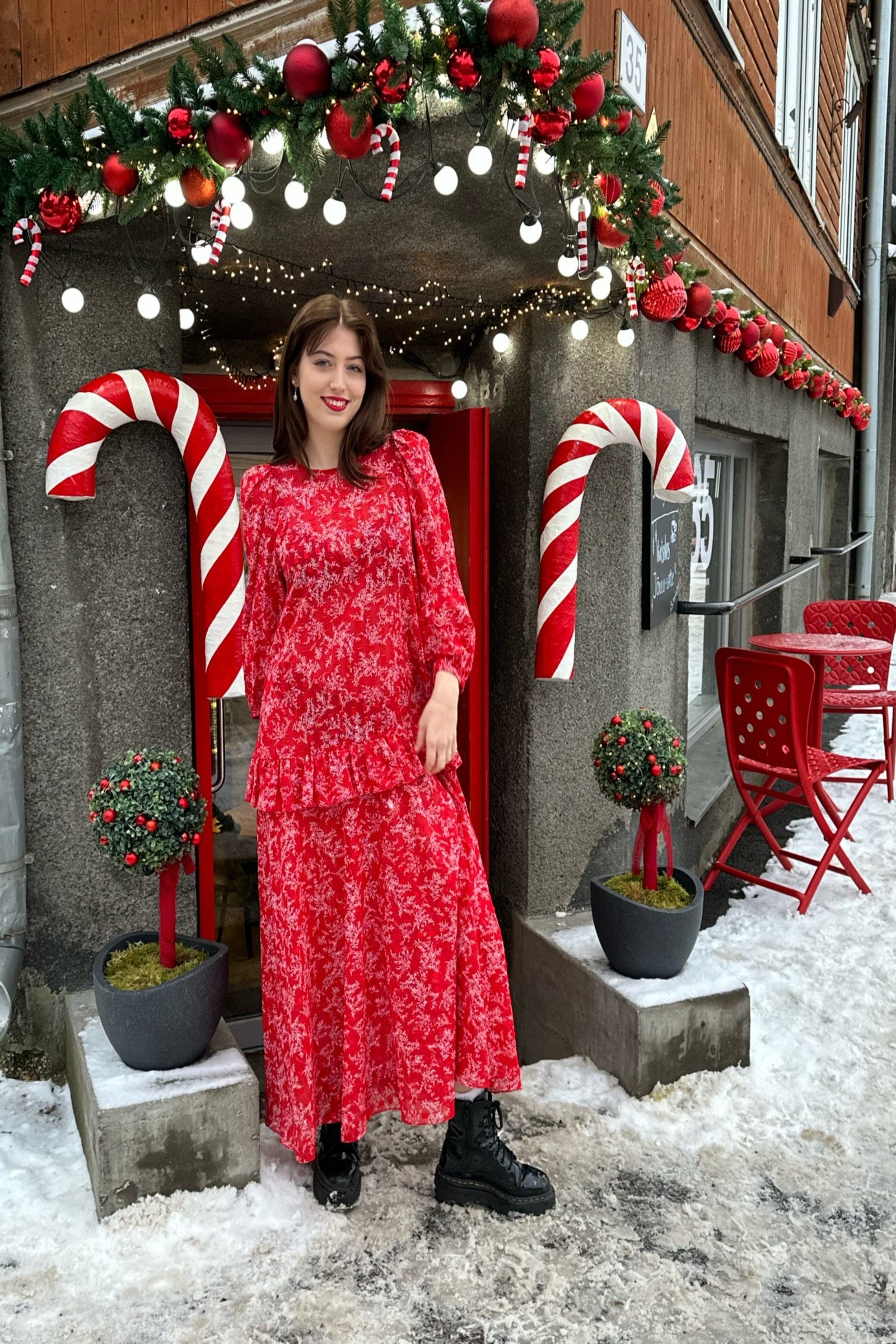 Dana Red Dress Lilli Jahilo Dana Red Dress Lilli Jahilo