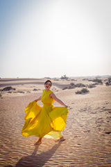#LilliJahiloPreLoved Iris Pleated Maxi Dress - Size 40
