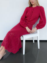 Florence Skirt Raspberry Red