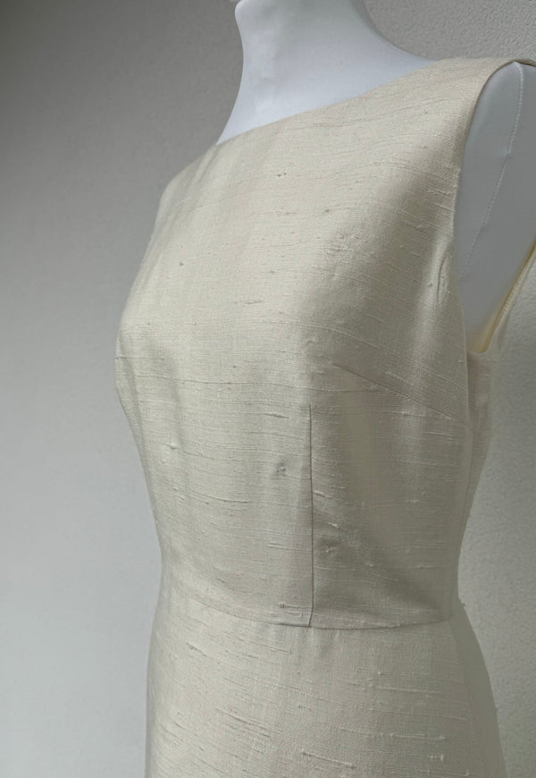 #LilliJahiloPreLoved Silk White Gown - Size 36