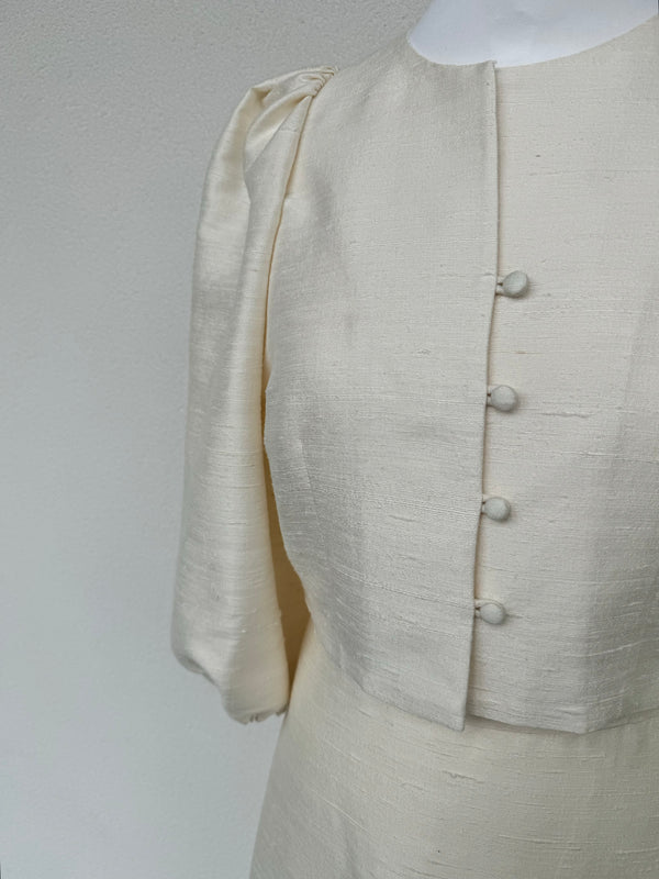 #LilliJahiloPreLoved Silk Cropped Jacket - Size 36