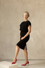 #LilliJahiloPreLoved Amal Dress Black - Size 44