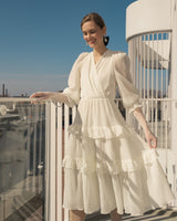 Aurea Silk Blend Dress