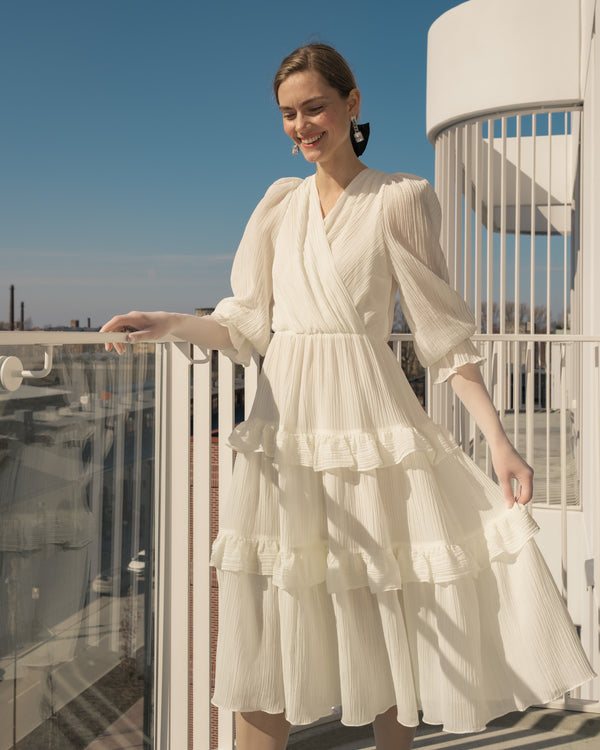 Aurea Silk Blend Dress