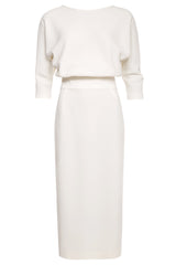 #LilliJahiloPreLoved Adele Dress White - Size 40