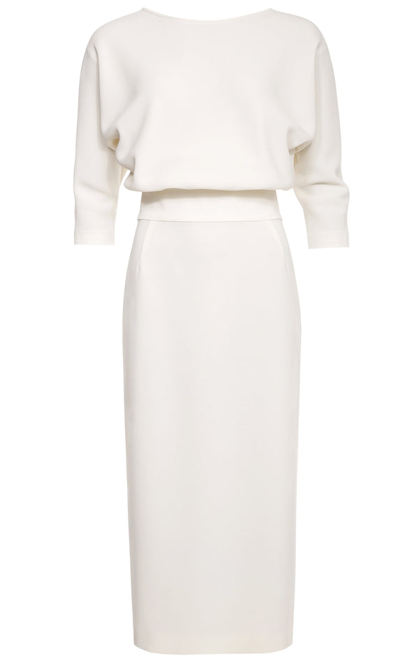 Adele Dress White Made to Measure