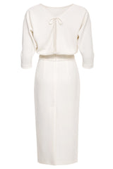 #LilliJahiloPreLoved Adele Dress White - Size 40