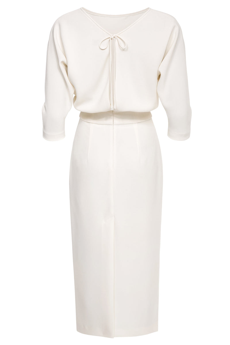 #LilliJahiloPreLoved Adele Dress White - Size 40