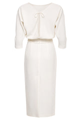 #LilliJahiloPreLoved Adele Dress White - Size 36