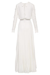 Irma Dress with Lace Sleeves Made to Measure