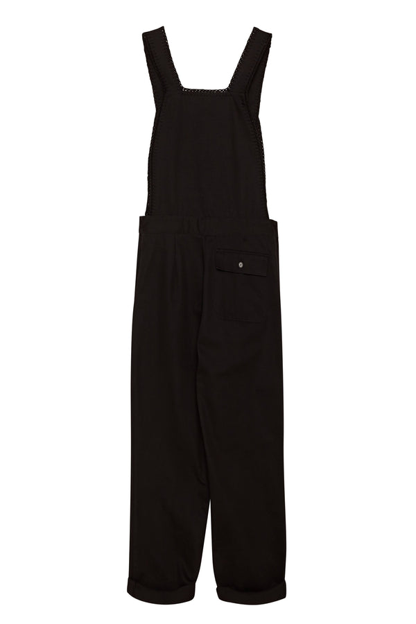 Men's Ezra Black Overalls