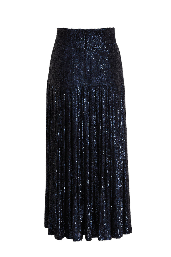 Taylor Glitter Midi Skirt