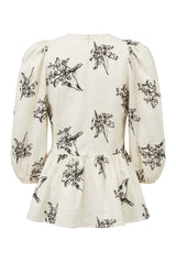 Margot Peplum Top