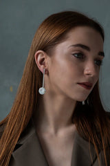 Historie Silver Earrings