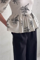 Margot Peplum Top