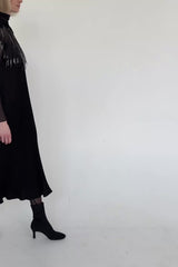 Transparent Sequin Collar
