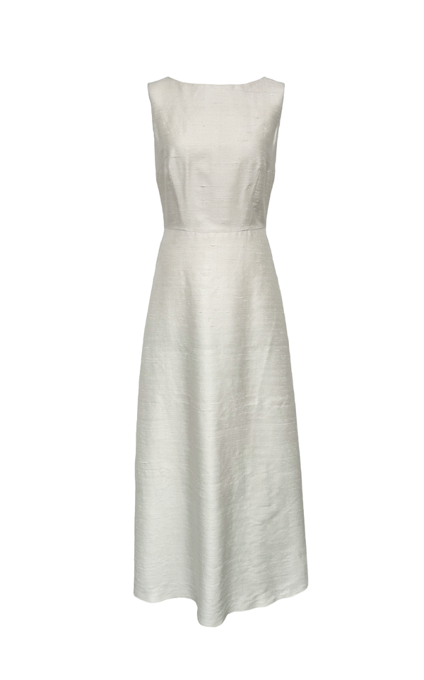 #LilliJahiloPreLoved Silk White Gown - Size 36