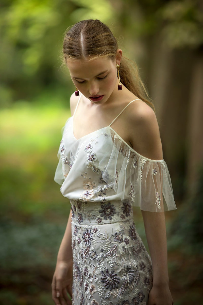 Flora Embroidered Gown
