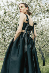Blake Black Corset