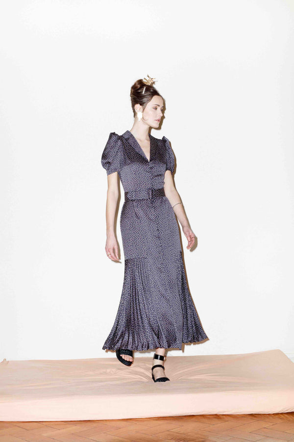 Laurina Button-up Midi Dress