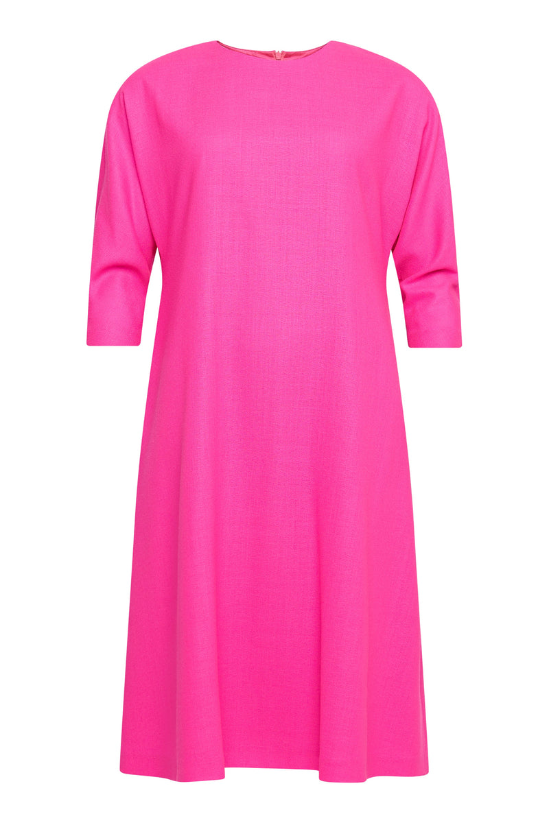 Ella Wool Crepe Dress